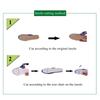 4D Memory Foam Cushion Orthopedic Insoles for Shoes Pain Relief Soft Flat Feet Arch Support Massage Plantar Fasciitis Sports Pad