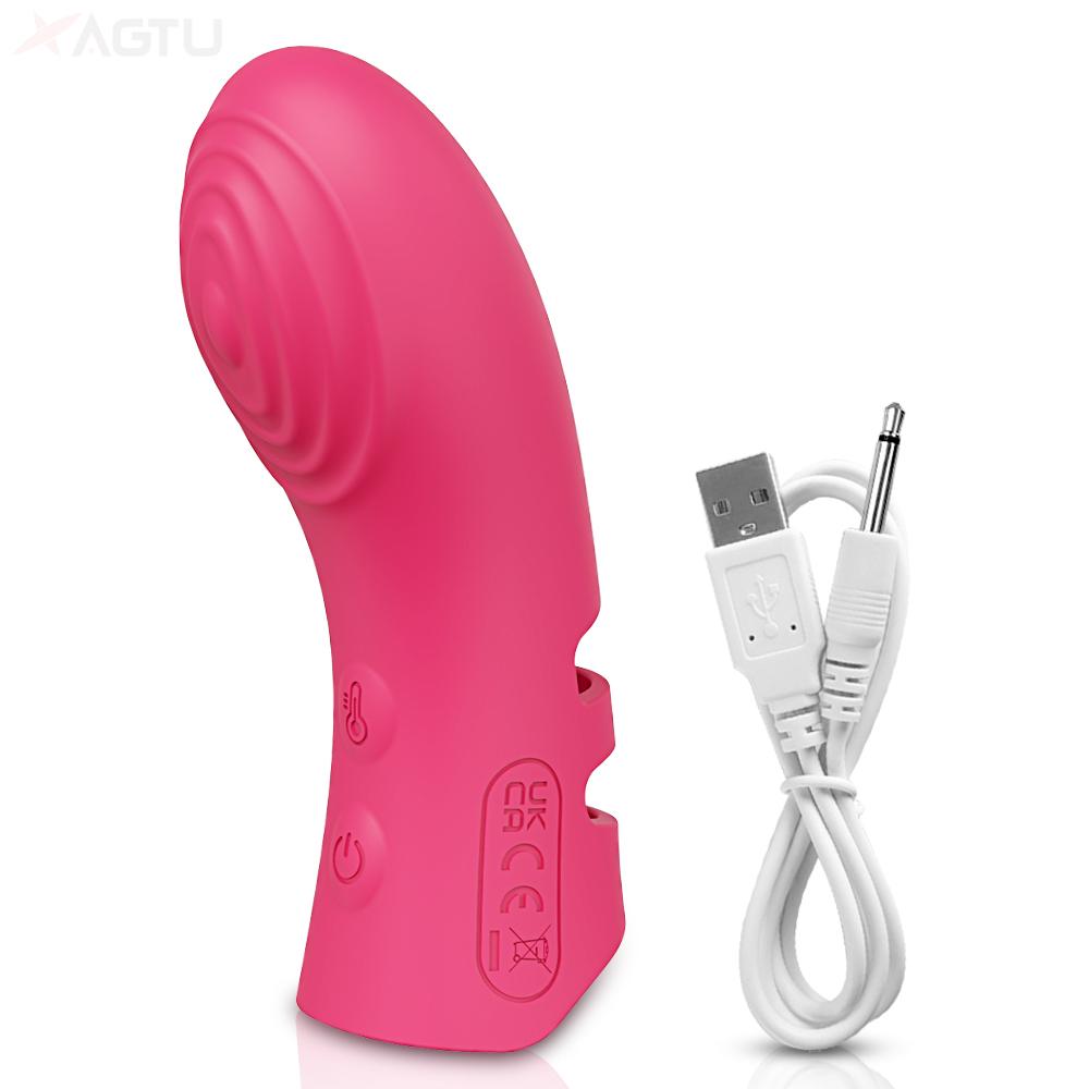 Adult Toys Finger Vibrator for Women Couple Clitoris Masturbation Tools Vibration Penetration Vagina Stimulator Dildo Vibrator