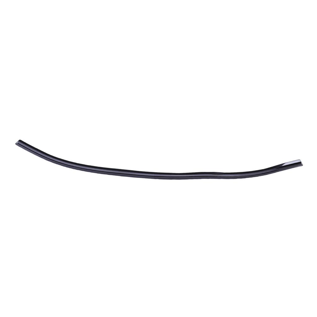 Car Rear Spoiler Roof Lip Rubber Low Noise Double Sides Adhesive Trunk Spoiler Trim Strip Sticker Black