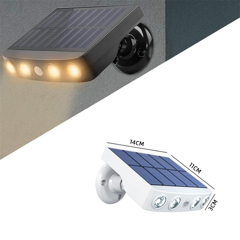 Neu Solar Lichter Outdoor Home Hof Rasen Garten Wand Lichter Ländlichen Außen Beleuchtung Induktion