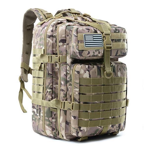 45L Tactical Backpacks Men Outdoor Traveling Bags Outdoor 3P School Pack EDC Molle Rucksack for Climb Trekking Hunting Bag