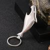 Väskor Prydnadsföremål Fisköppnare Nyckel Födelsedag Ring Creative Shark Bottle Keychain Can Chain