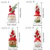 Exquisite Snowman Decoration Cute Christmas Gnome Doll Creative Santa Claus Ornament  Home Decor