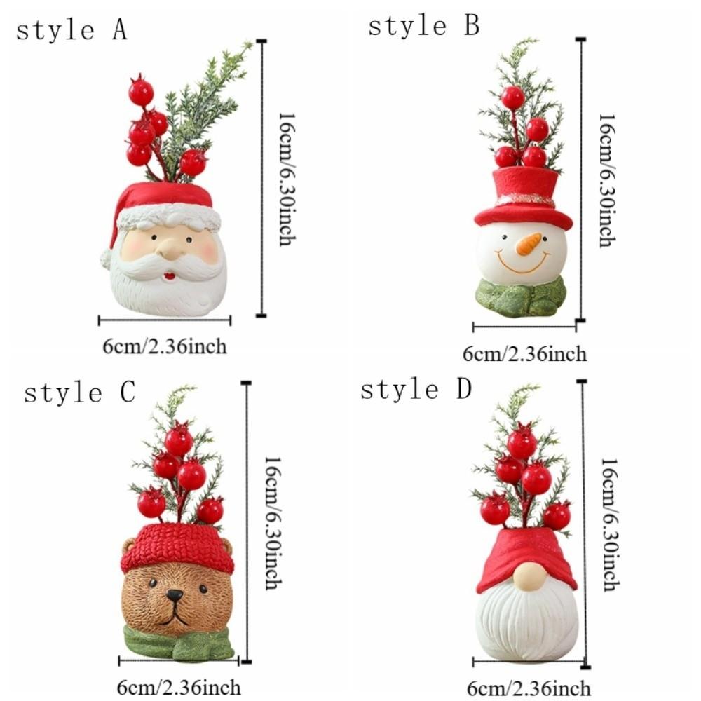 Exquisite Snowman Decoration Cute Christmas Gnome Doll Creative Santa Claus Ornament  Home Decor