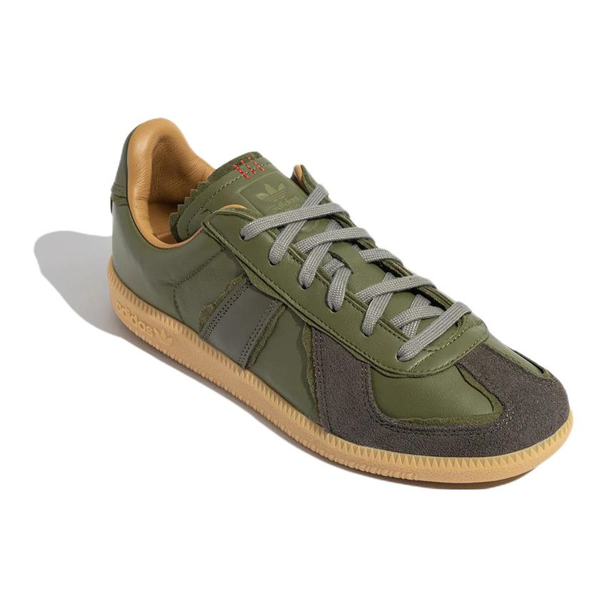 Adidas Originals BW Army Classic Sports Non-Slip Wear-Resistant Low-Top Skate Shoes Unisex Sneakers Green Gray GY0016