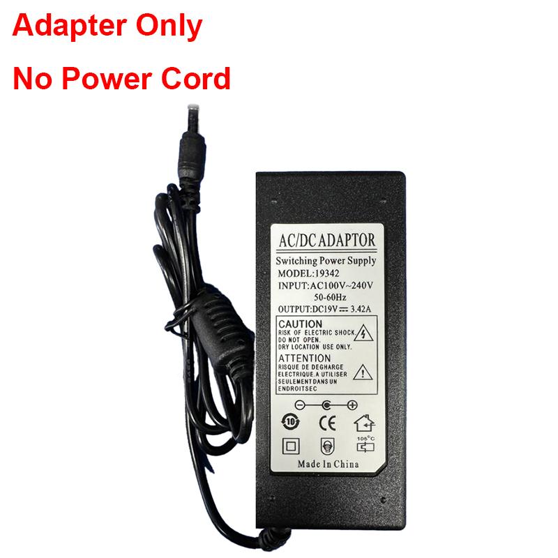 19V DC Power Supply Adapter 3.42A 4.74A Universal AC To DC Charger Lighting Transformer Adapter For LED Light Strip Laptop EU US