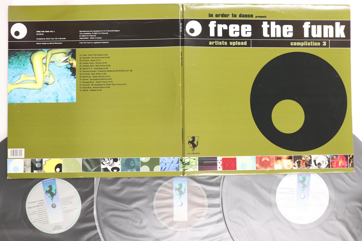 

LP Record VARIOUS - Free The Funk - Compilation 3 RS98134 R&S 1998 Belgium Dance & Electronica Used