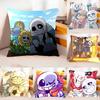 Cute HUndertale SansW Pillow Case Pattern Printed Pillowcase For Living Room Sofa Cushion Cover  Bedroom Decor