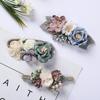 Artificial Flower Baby Headband Newborn Boy Girl Pearl Elastic Nylon Hair Band Child Photography Props Headwraps
