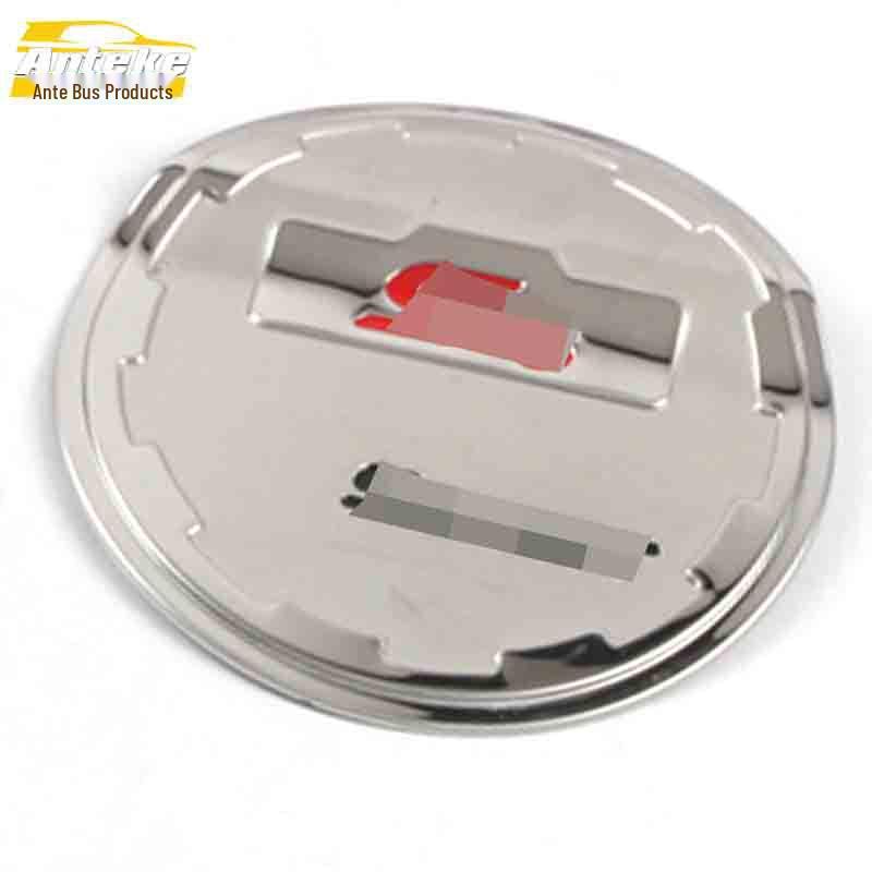 Huansu S6 Naklejka Dekoracyjna na Korek Wlewu Paliwa - Akcesorium Samochodowe ze Stali Nierdzewnej