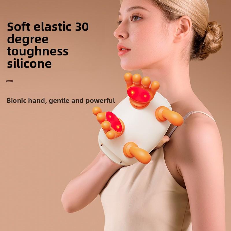 Shiatsu Back and Neck Massager Deep Tissue Kneading Back Massager with Heat Neck Massage Massage Bionic Neck Shoulder Massager