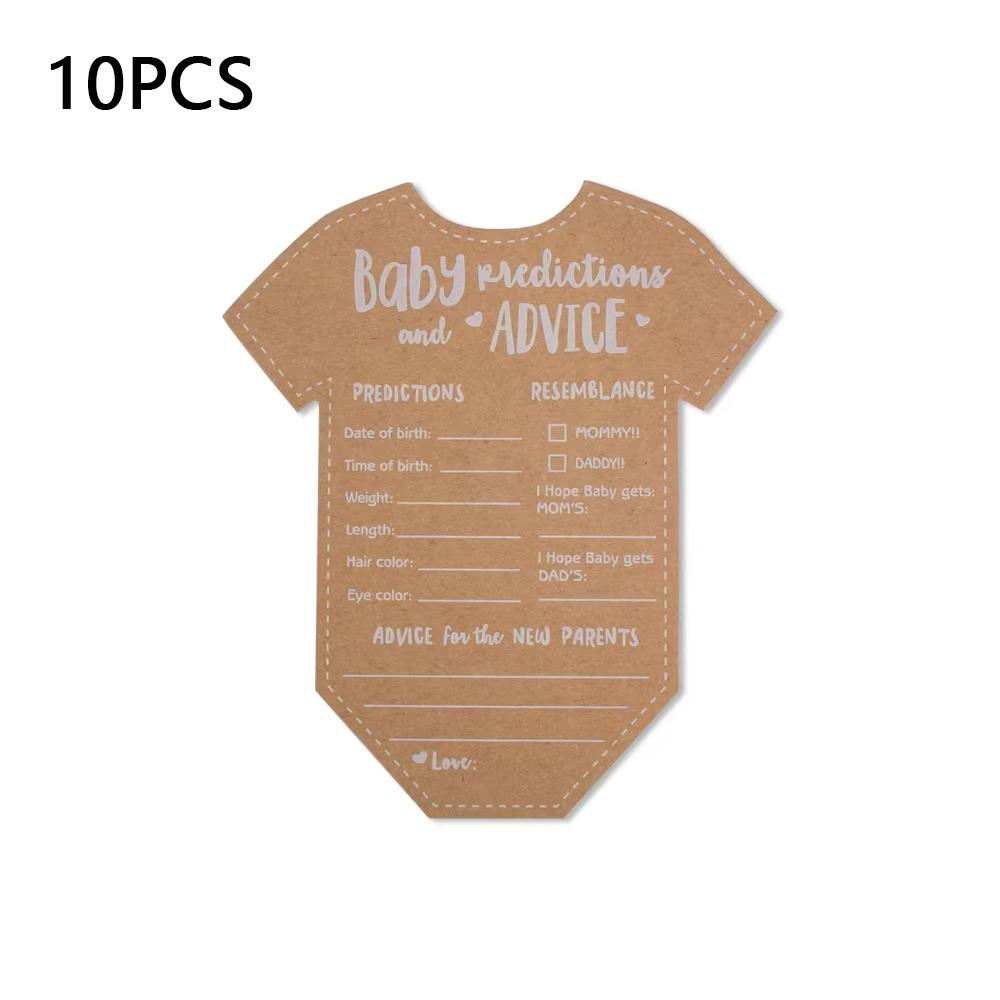 

Kraft Paper Gender Reveal Cards Hanging Ornaments Decorations Cards Shower Predictions Cards Activity Cards Advice Cards