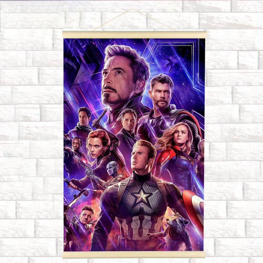 40x60cm DIY Vollquadratbohrer Superheld Avengers Stickerei Strassstein