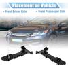 Front Bumper Bracket Retainer Spacer Mounting Support TWO  for Honda