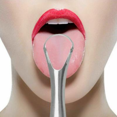 Tongue Scraper PP Material /Stainless Steel Tongue Cleaner Bad Breath Removal Oral Care Tools