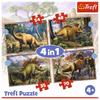 34383 "4in1 - Interesting Dinosaurs" / Trefl