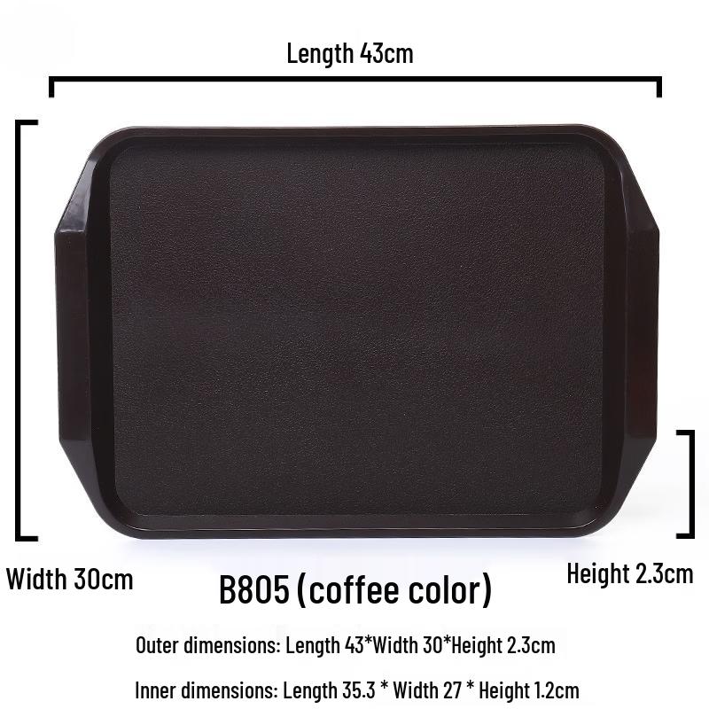Lantuan Fast Food Melamine Tray & Dining Utensils