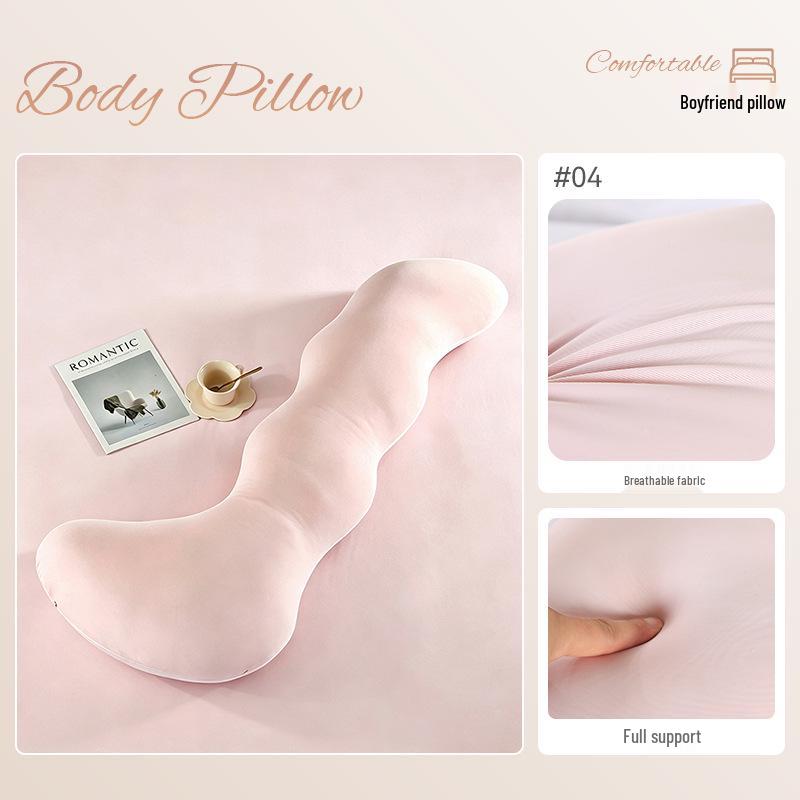 Pregnancy Support Pillow: G, U & L Shapes for Side Sleeping & Back Support