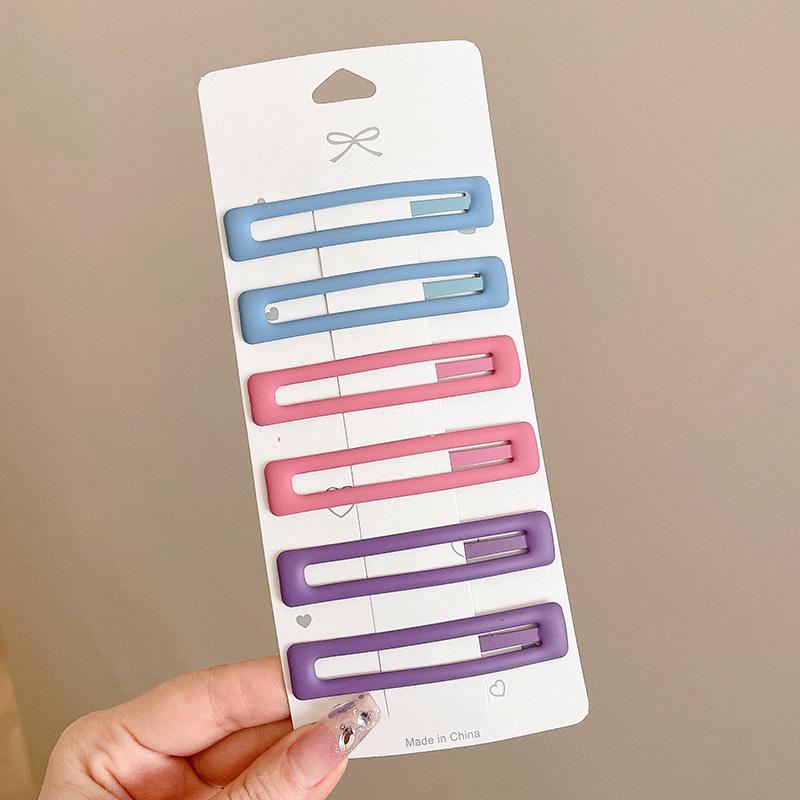 Matte Bobby Pin for Women – High-End Hair Clip for Baby Hair, Forehead, and Side Bangs