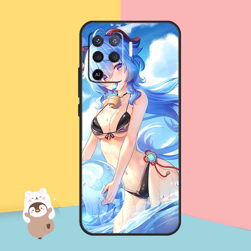 Genshin Impact Hentai Sexy Case For OPPO A94 A74 A54 A53S A53 A31 A5 A9 2020 A52 A72 A83 A91 A93 A1K A15 A16 Cover