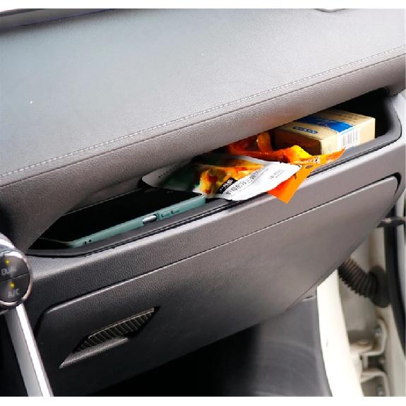 LHD Car Silicone Central Console Organizer Pad Main Co-pilot Storage Box Protect Mat Tray for Toyota RAV4 2020-2025 Accessories