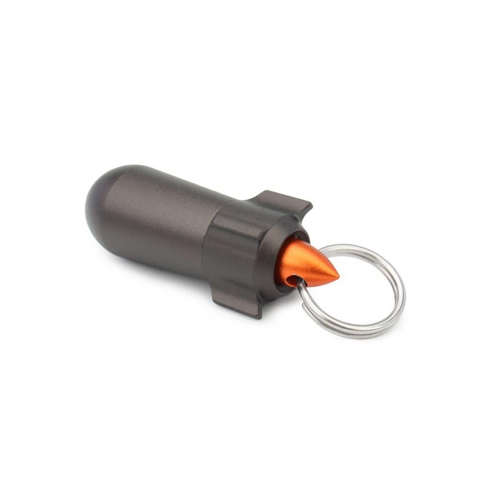 Mini Aluminum Alloy Waterproof Bottle Camping Survival Seal Bottle EDC Outdoor Tool.