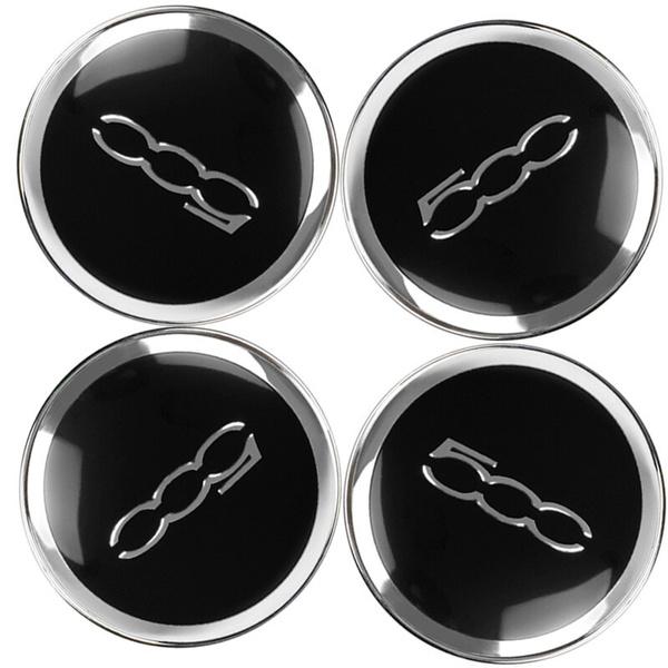 4ks 60mm středové kryty kol auta pro Fiat 500 5CC Logo krytka středového náboje kola auta odznak emblému krytka pro Fiat 124 125 125 500 695