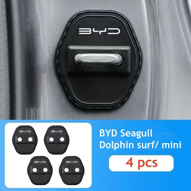 For BYD Seagull Dolphin Surf Dolphin Mini ATTO 1 ATTO1 2025 2024 Car Door Lock Protective Silione Cover Accessories Seagull Dolphin Surf