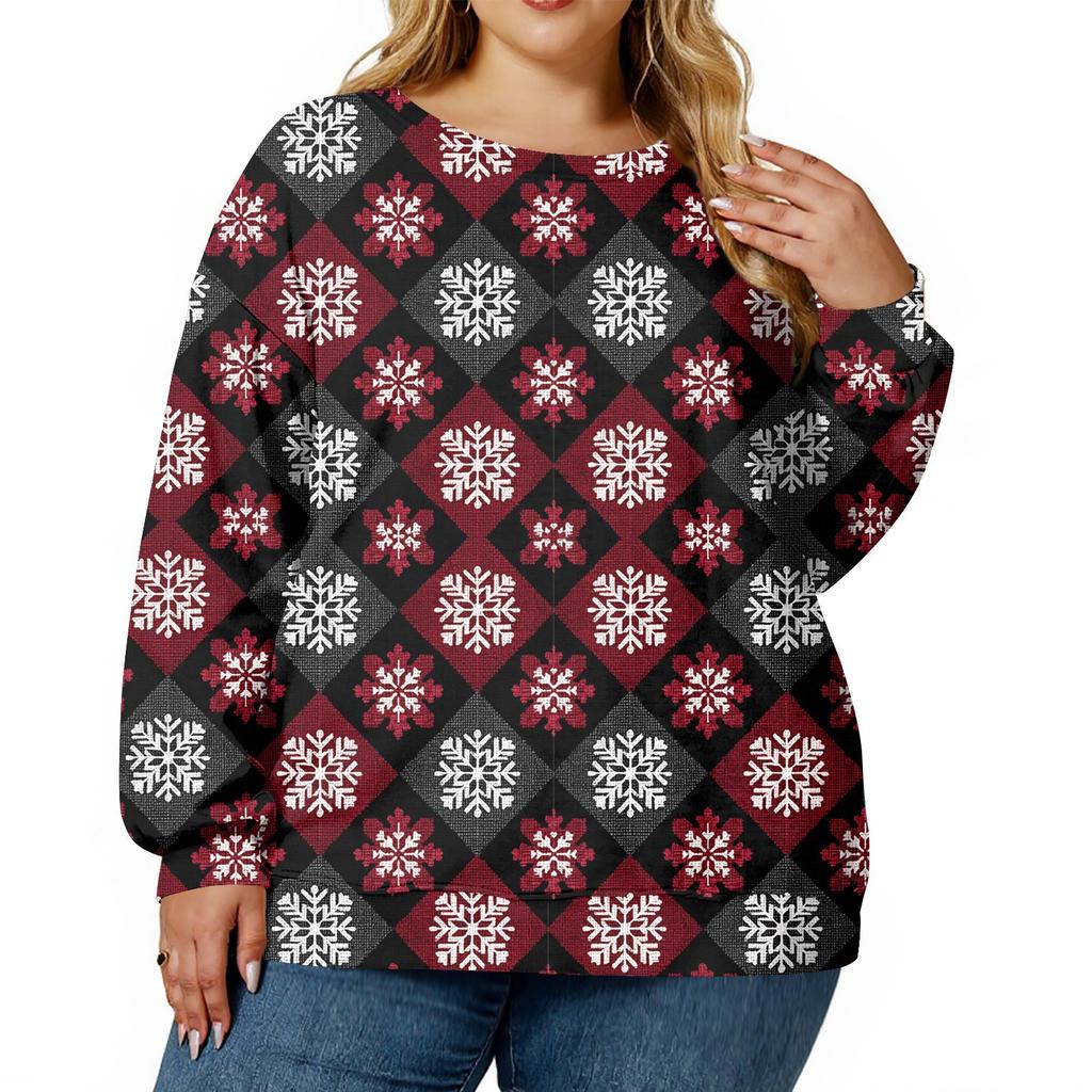Christmas Sweatshirts For Women Sweater Cute Shirt Fall Pullover Top