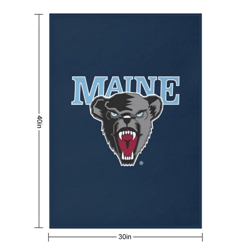 Maine BLACK BEARS ORONO ME Throw Blanket Luxury Heavy Extra Large Throw Bed Fashionable Blankets