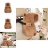 Niedlicher Capybara Plüsch Auto Taschentuchbox Halter Weiches und flauschiges Design!