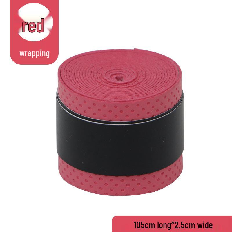 Badminton Racket Anti-Slip Sweat-Absorbent Overgrip with Embossed Dimple Design