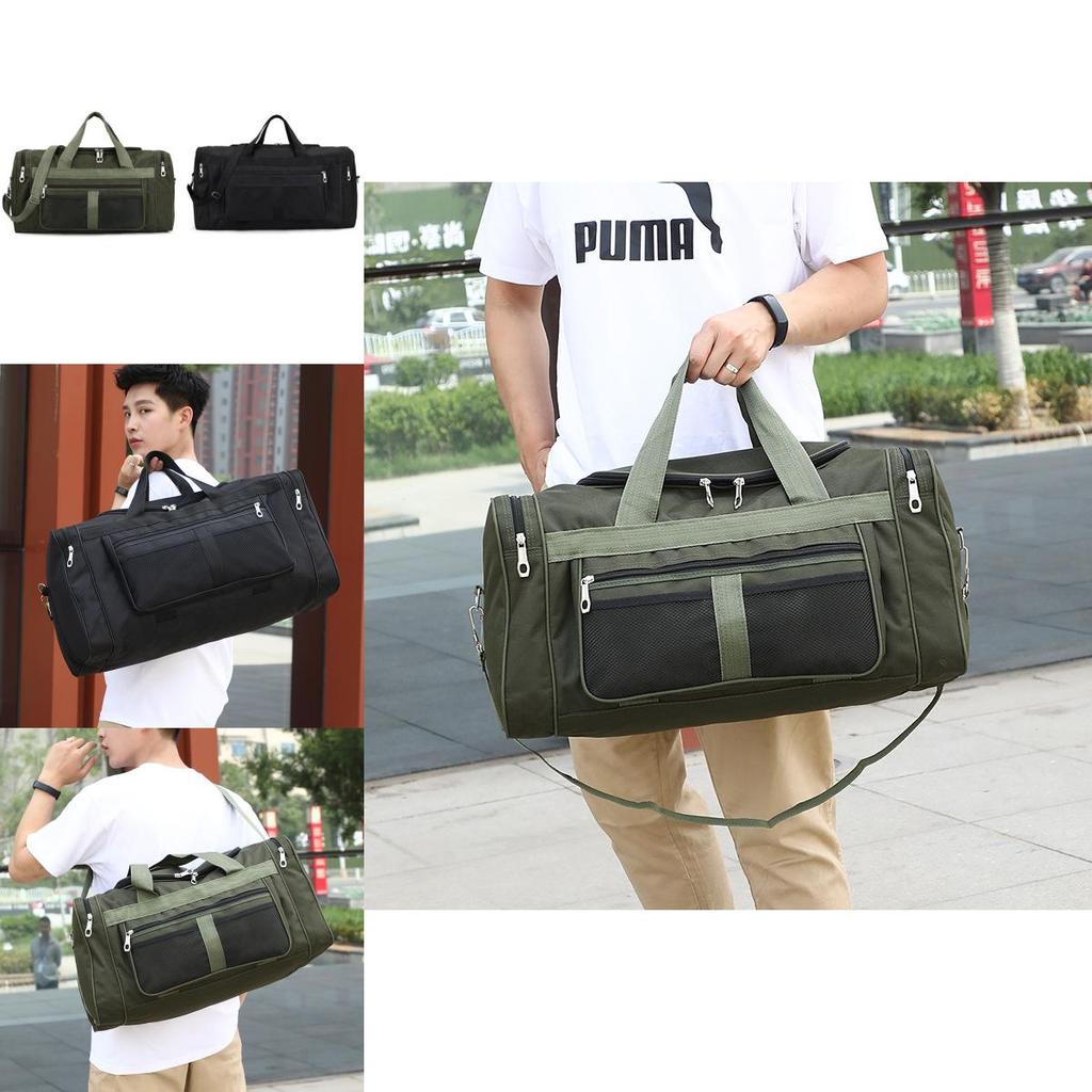 Large Capacity Foldable Travel Bag For Men And Women Waterproof Oxford Fabric Design