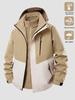3-in-1 Men's Assault Jacket: New 2025 Autumn/Winter Outdoor Windproof, Waterproof Hooded Workwear