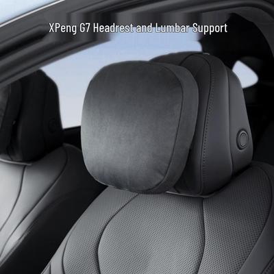 XPeng G7 Neck and Lumbar Support Pillow - Comfortable Car Headrest and Soft Cushion Accessory