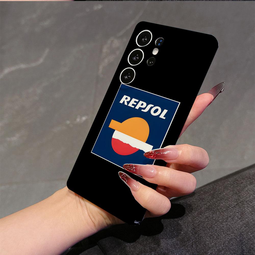

RR-Repsol Motor Cool Phone Case For Samsung S25 24 23 ULTRA Plus S21 Fe A55 25 05 13 Glossy HD Hard Cover Film Shell SamsungS25