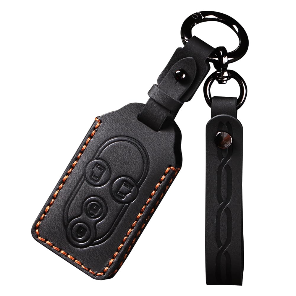 [ZANEKO] Tanto Key Case Compatible Daihatsu Tanto Custom Key Cover 4 buttons чёрный