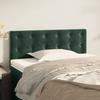 VidaXL Headboard Bedroom Furniture Bed Accessory Single Bed Headboard Interior Dark Green 90x5x78/88 346433