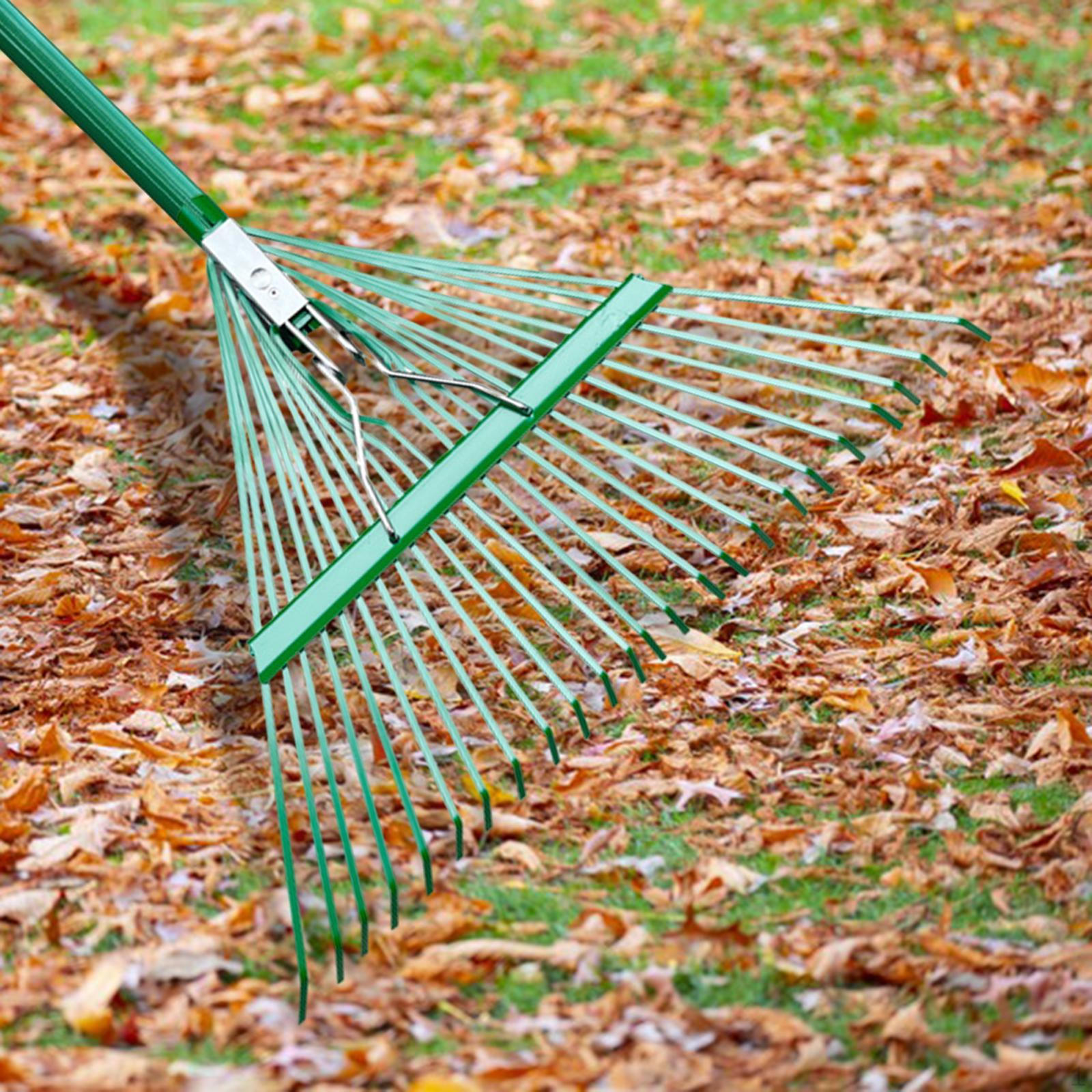 

Садовые грабли для листьев, прямая замена, универсальные аксессуары, 24 зубца, опавшие листья, садоводство