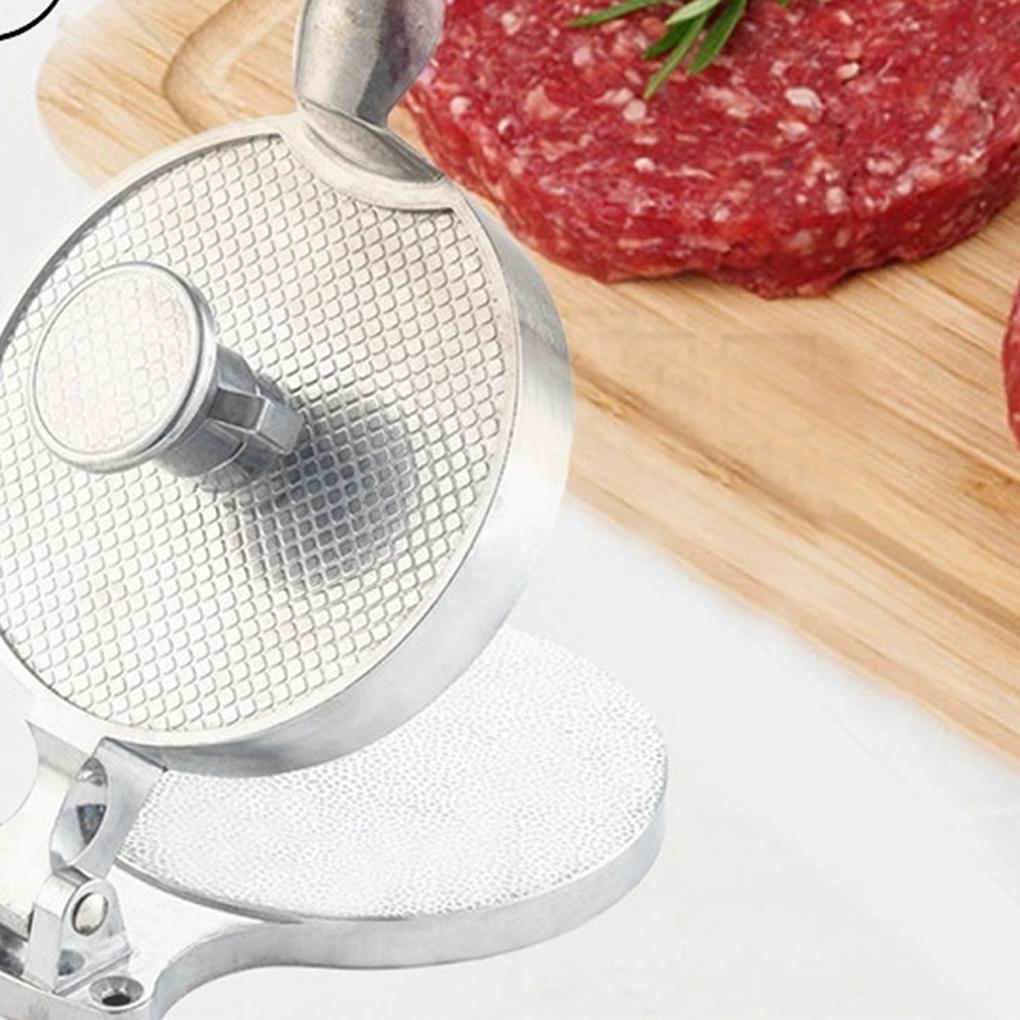 Nová lisovačka na mleté maso na hamburgery Kulatá lisovačka na burgery Vytvářeč placek Sada na výrobu hamburgerových placek Lis Forma na burgery bez papíru