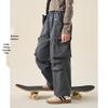 Girls' Korean Style Loose Straight Leg Cargo Pants