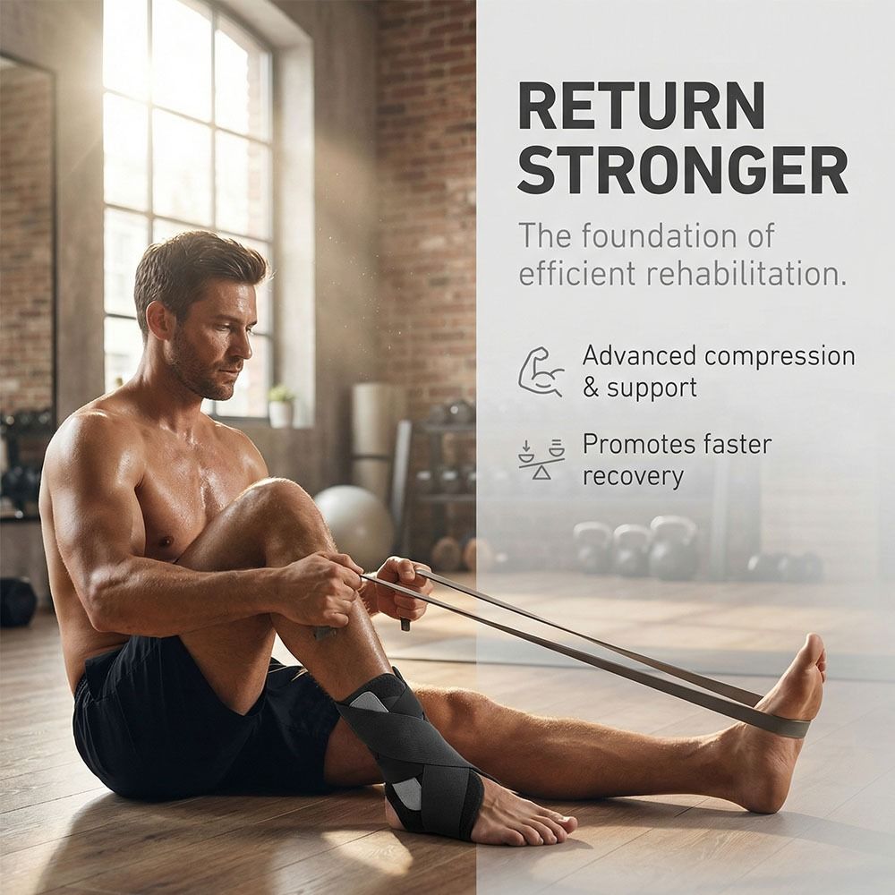 Safety Ankle Support Adjustable Ankle Protect Ankle Braces Bandage Strap  Sports Protection
