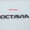 BATL9 1pc Metal for SKODA Octavia Superb RAPID FABIA KAMIQ KODIAQ YETI Car Emblem Letter Badge Rear Tail Trunk Sticker Decal for SKODA