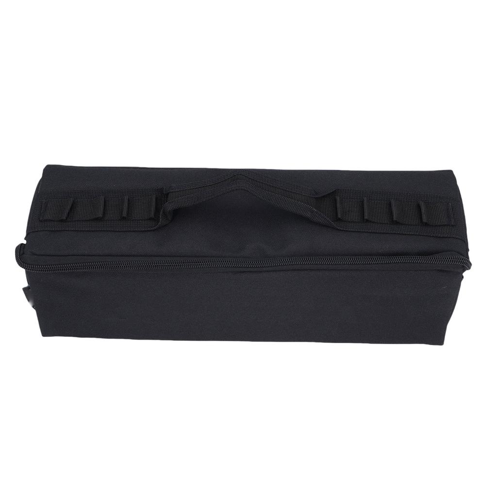 Torba do przechowywania narzędzi kempingowych Rozszerzalna Poliester Płyta PE Organizer na narzędzia kempingowe z 4 małymi przegródkami Uchwyt Dwukierunkowy