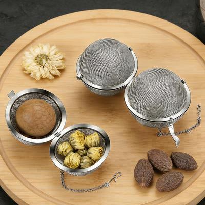 1/3/5Pcs Tea Infuser Stainlesss Steel Mesh Tea Ball Tea Strainers Tea Infuser Strainer Filters For Loose Tea Herbal Spices
