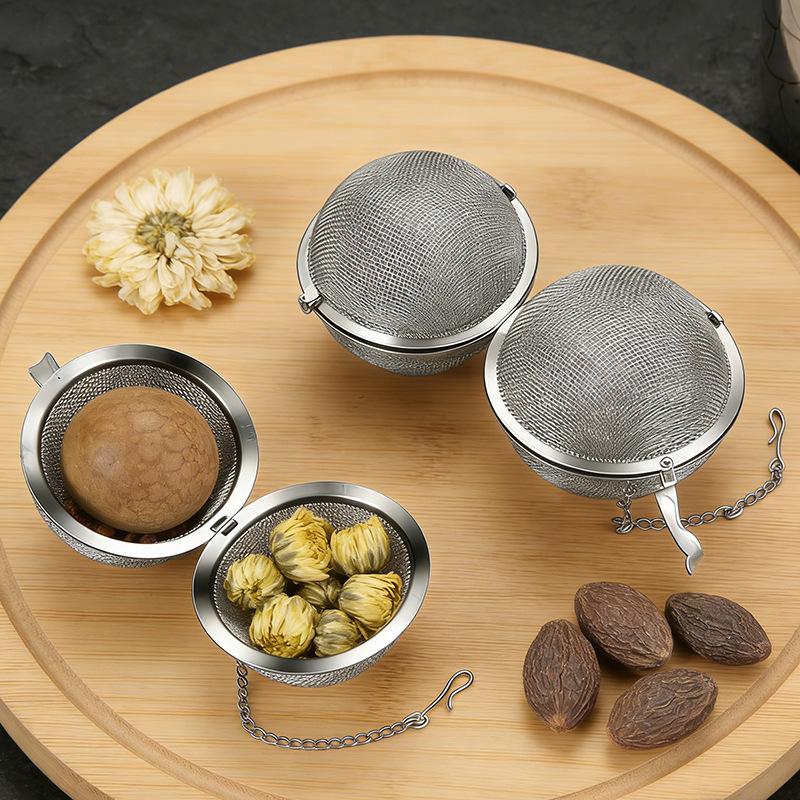 1/3/5Pcs Tea Infuser Stainlesss Steel Mesh Tea Ball Tea Strainers Tea Infuser Strainer Filters For Loose Tea Herbal Spices