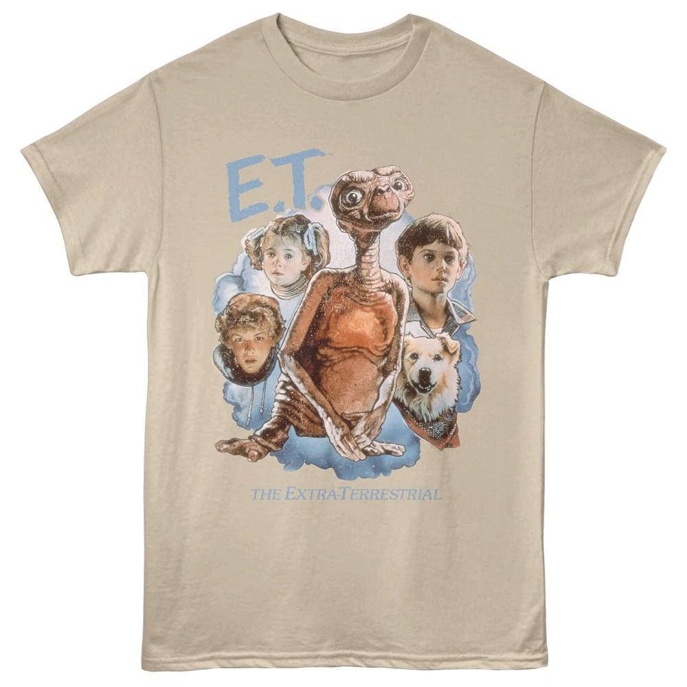 

E.T. The Extra-Terrestrial 1982 Movie Character Cloud Men s T shirt 3XL