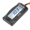 4 In 1 Motorcycle Digital Thermometer LCD Screen Engine Water Voltage Time Meter Universal DC12V