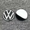 4Pcs For Volkswagen R-Line R GTI Polo Passat T5 Golf Scirocco 56mm 65MM Car Wheel Stickers Center Hub T17 Cap Car Emblem Badge Decal