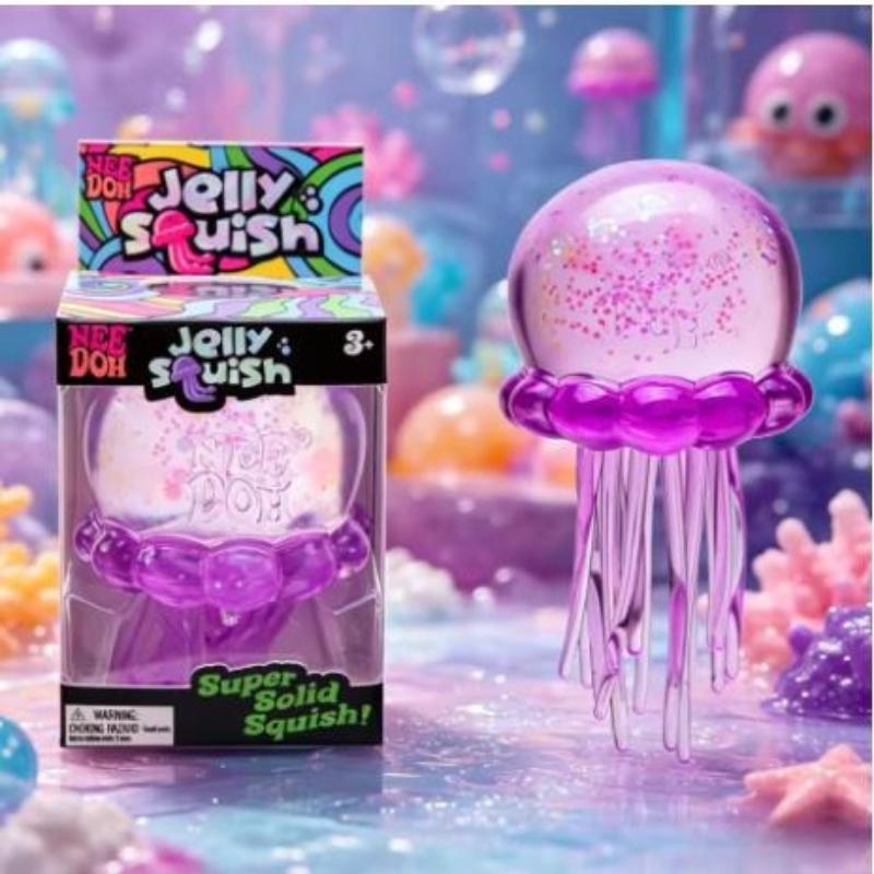 Schylling Needoh Nice Cube Sensory Nice Sicle, kostka proti stresu, která mačká předměty, zmírňuje úzkost a pomáhá soustředit se